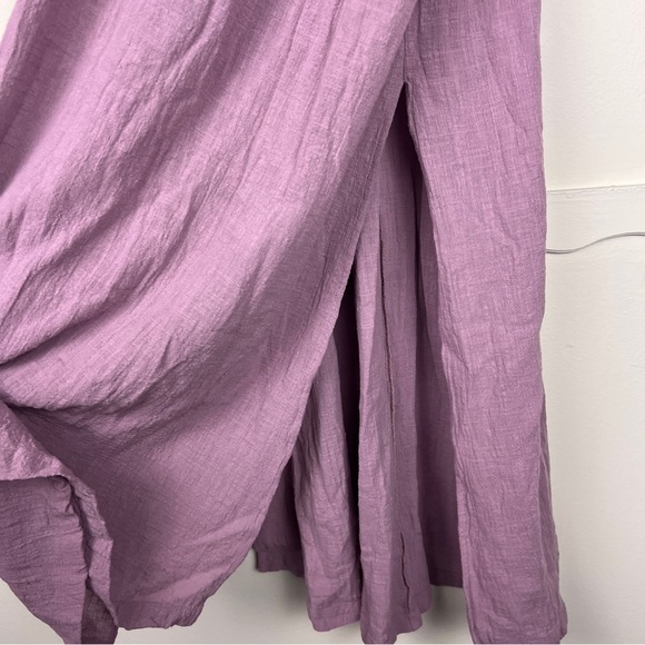 Anthropologie Malai Easy V Neck Purple Maxi Dress - Picture 4 of 8